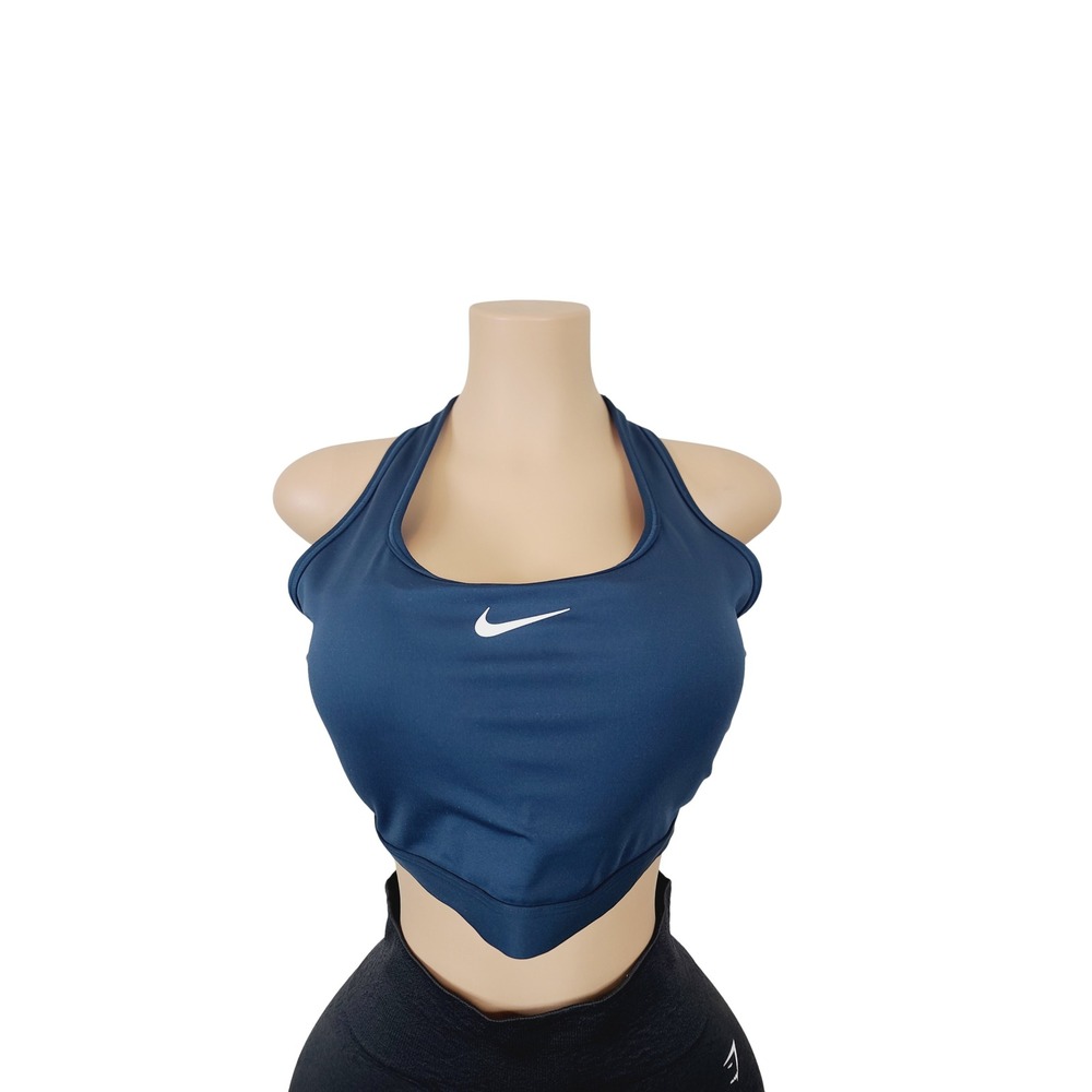 Nike  Performance Activewear Sports Bra, Athletic Women's Size 3X, Navy Blue